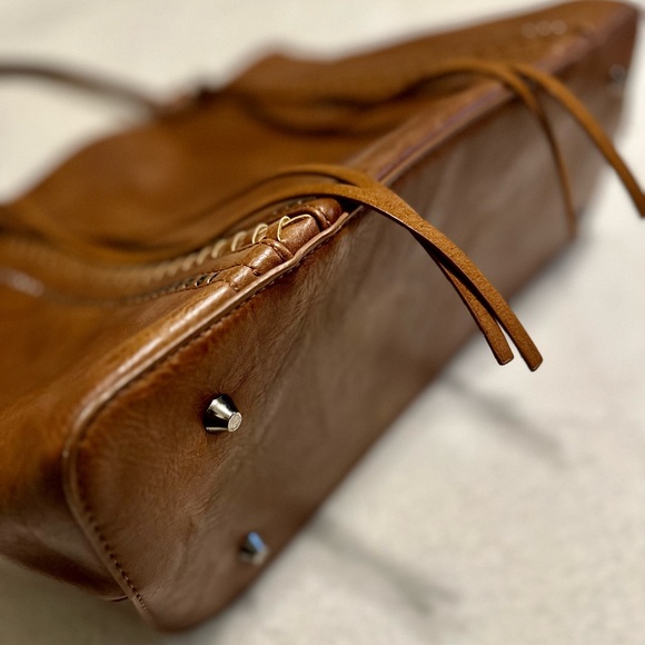 Antik Kraft brown leather purse/shoulder bag. - Picture 3 of 6